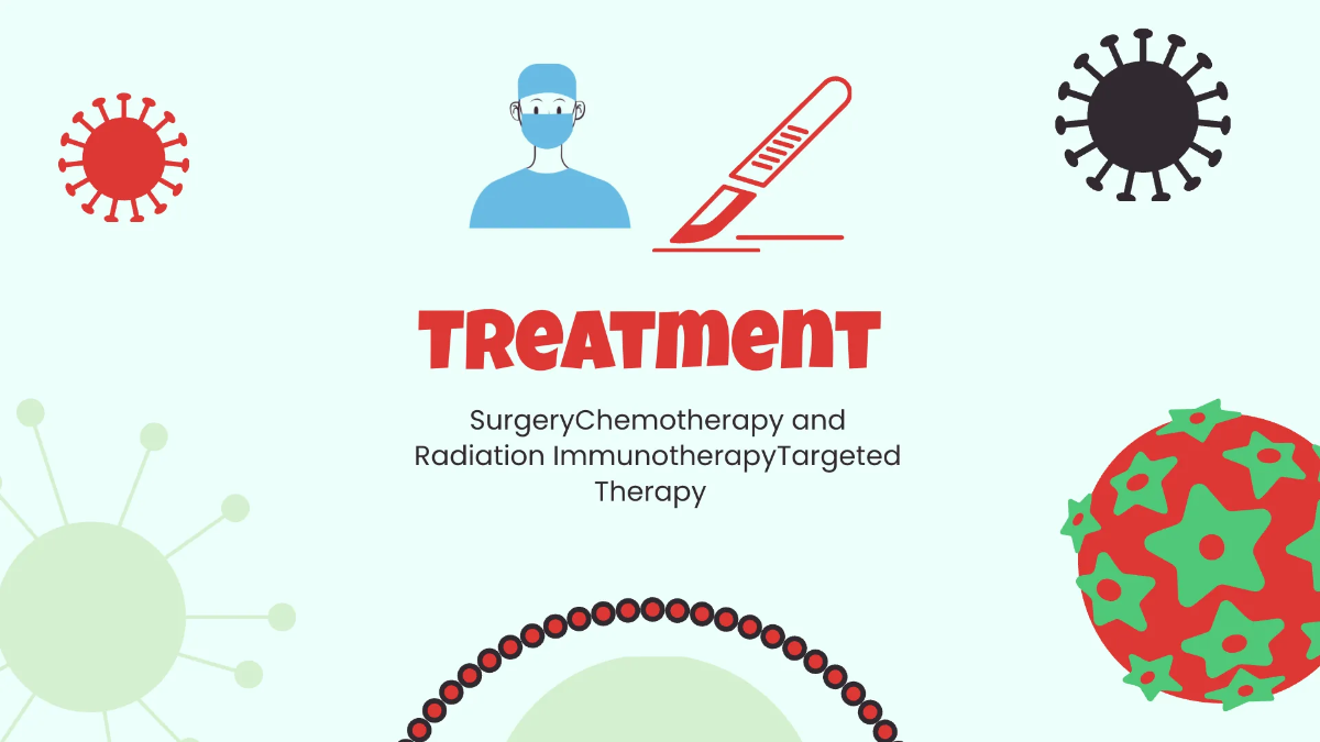 Free Skin Cancer Disease Presentation Template to Edit Online