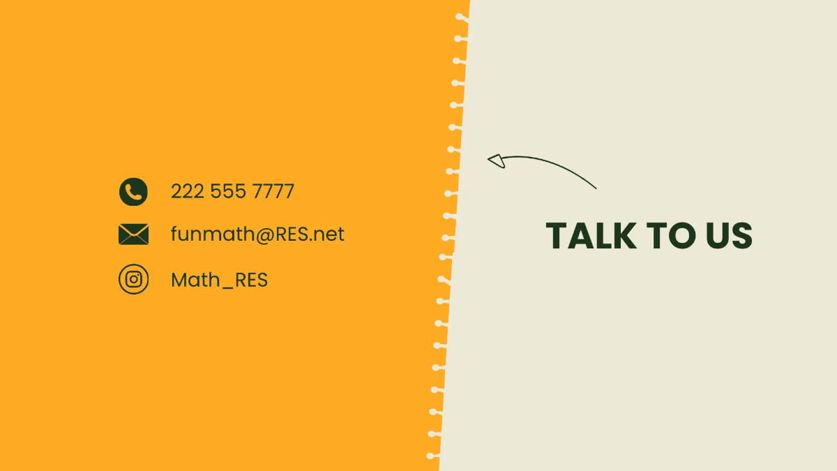 Free Fun Math Presentation Template to Edit Online