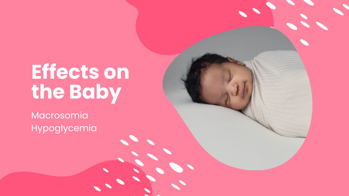 Free Gestational Diabetes Presentation Template to Edit Online