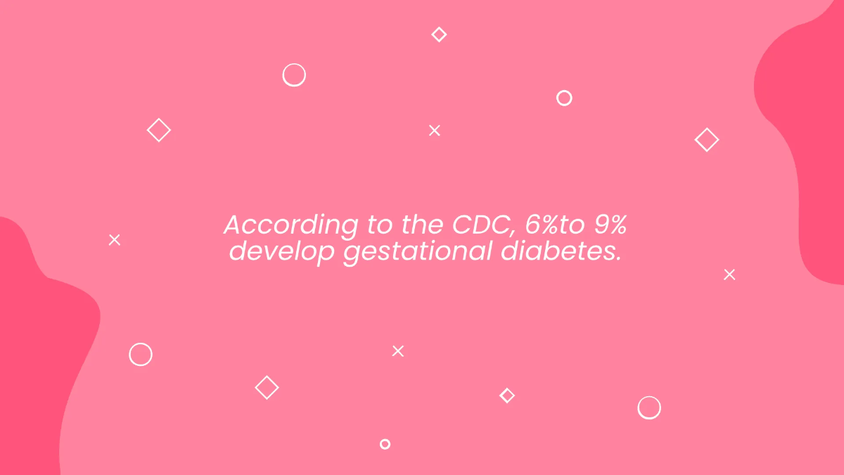 Free Gestational Diabetes Presentation Template to Edit Online