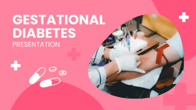 Free Gestational Diabetes Presentation Template to Edit Online
