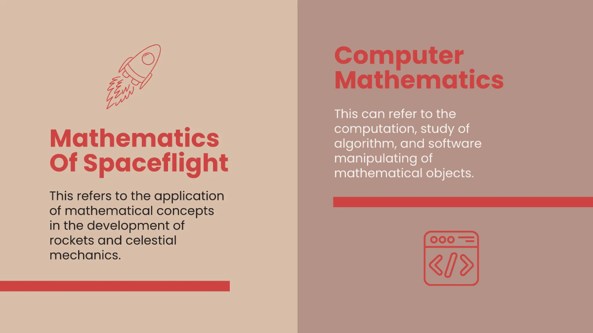 Free Professional Math Presentation Template to Edit Online