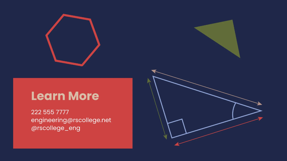 Free Professional Math Presentation Template to Edit Online