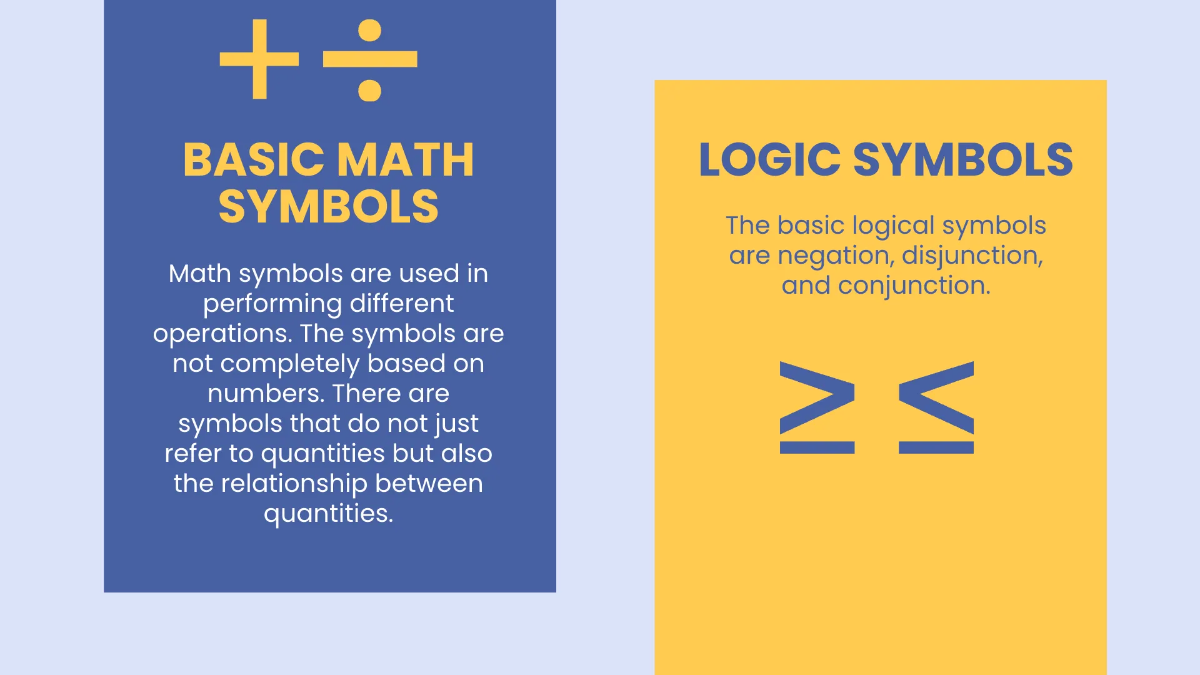 Free Background Math Presentation Template to Edit Online