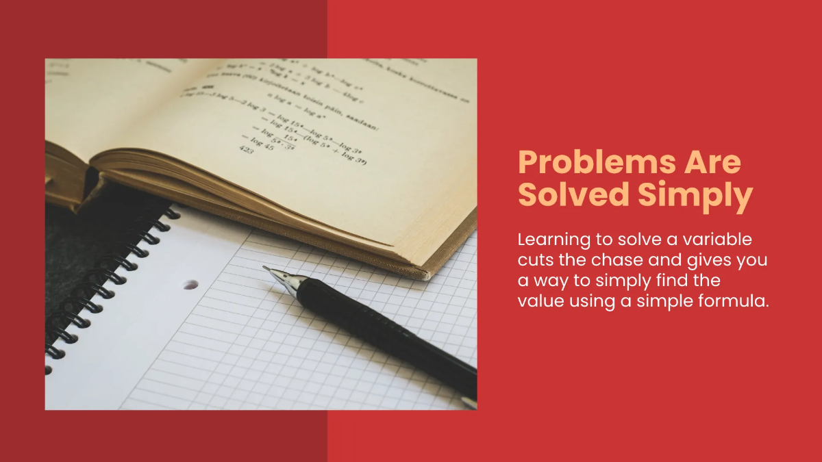 Free Design Math Presentation Template to Edit Online