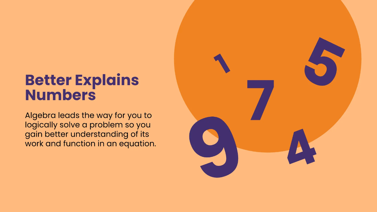 Free Design Math Presentation Template to Edit Online