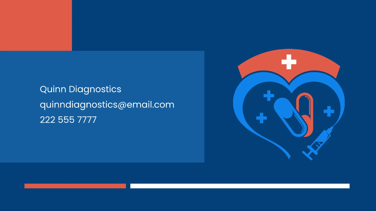 Free Scanner Diagnostic Center Presentation Template to Edit Online