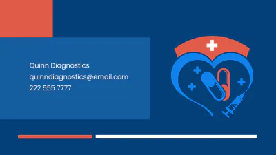 Free Scanner Diagnostic Center Presentation Template to Edit Online