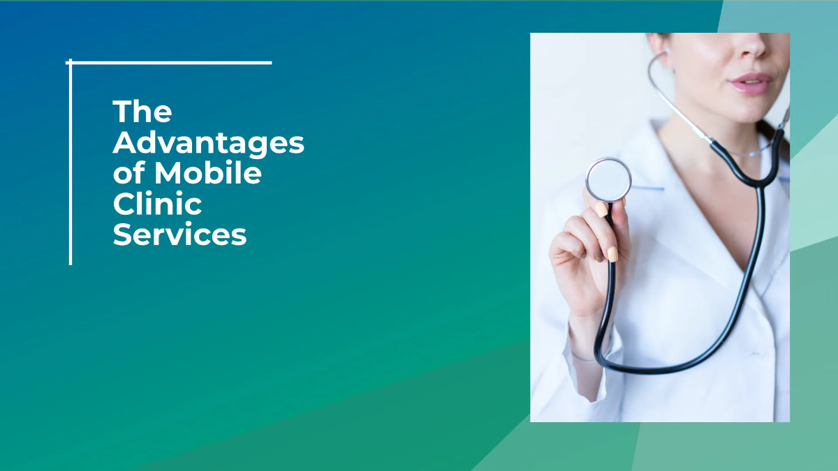 Free Mobile Clinic Services Presentation Template to Edit Online