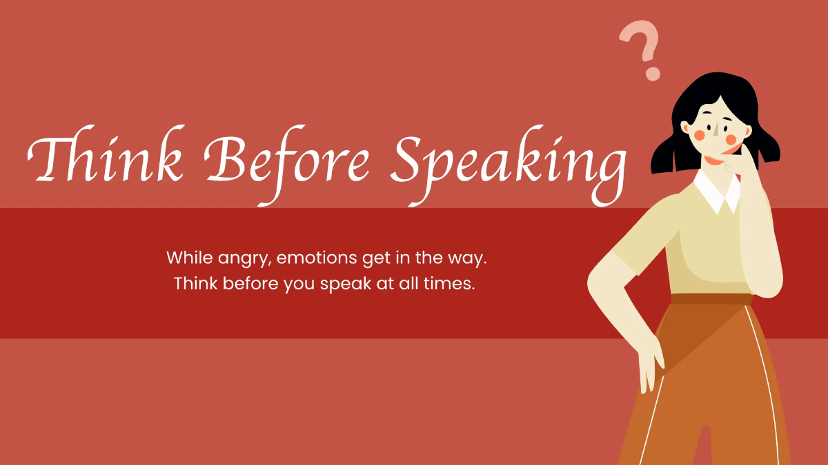 Free Anger Therapy Center Presentation Template to Edit Online