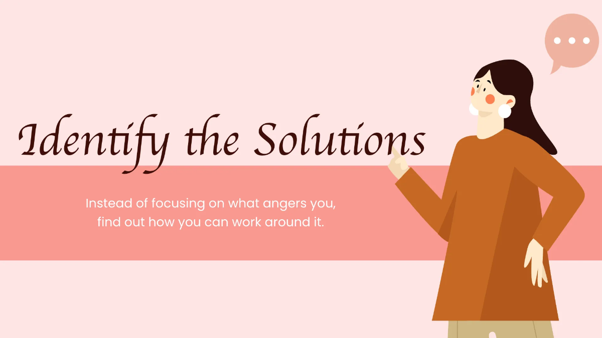 Free Anger Therapy Center Presentation Template to Edit Online