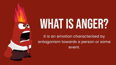 Free Anger Therapy Center Presentation Template to Edit Online