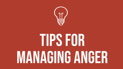 Free Anger Therapy Center Presentation Template to Edit Online