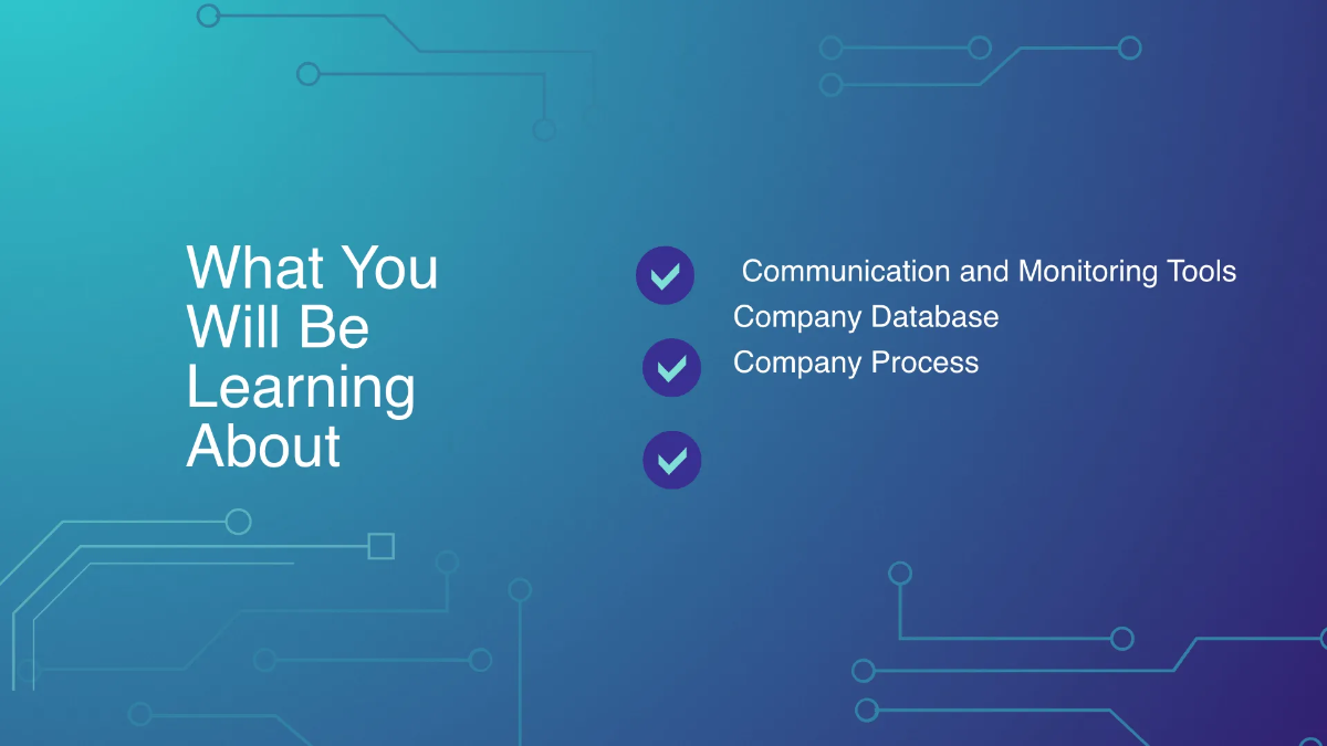 Free Tech Company Onboarding Presentation Template to Edit Online