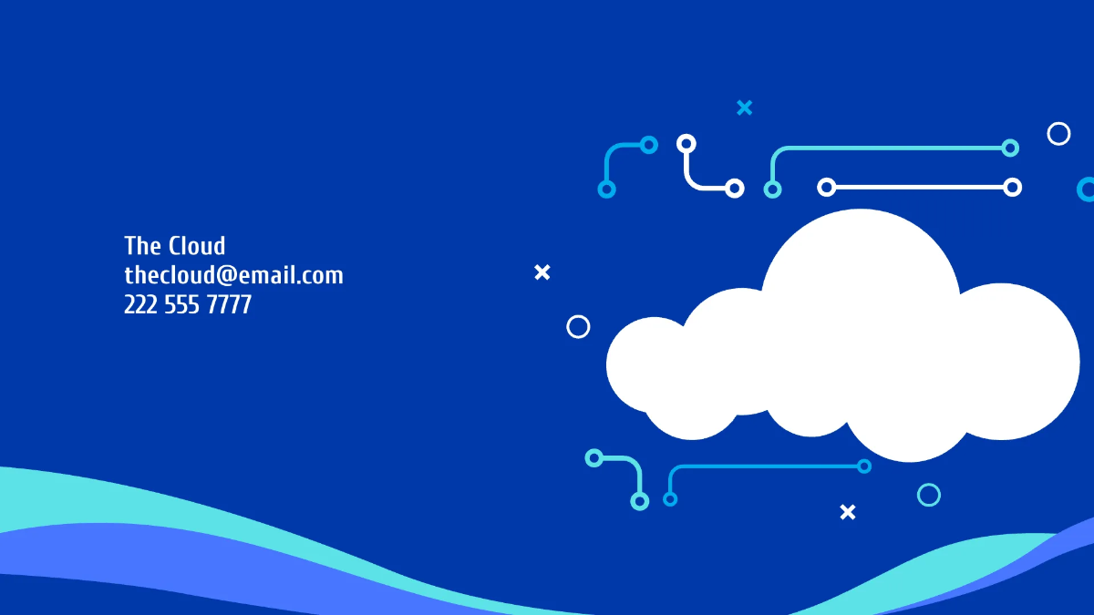 Free Cloud Computing Consulting Presentation Template to Edit Online