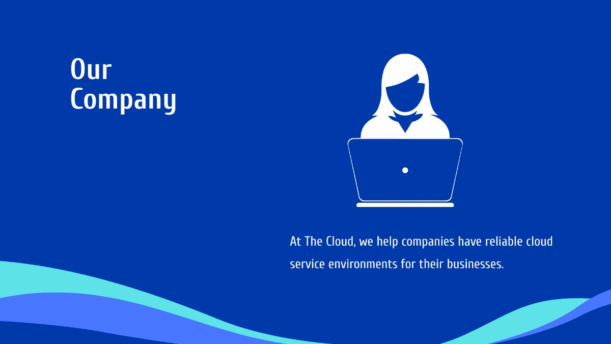 Free Cloud Computing Consulting Presentation Template to Edit Online