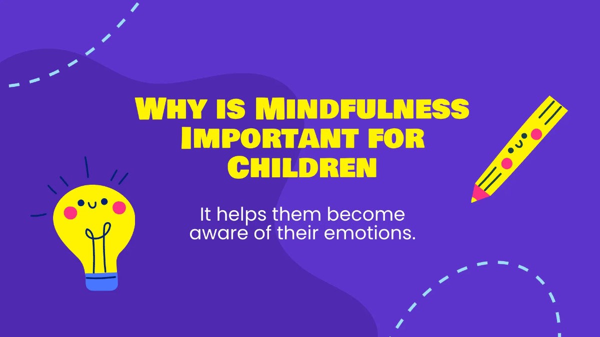 Free Mindfulness For Children Presentation Template to Edit Online