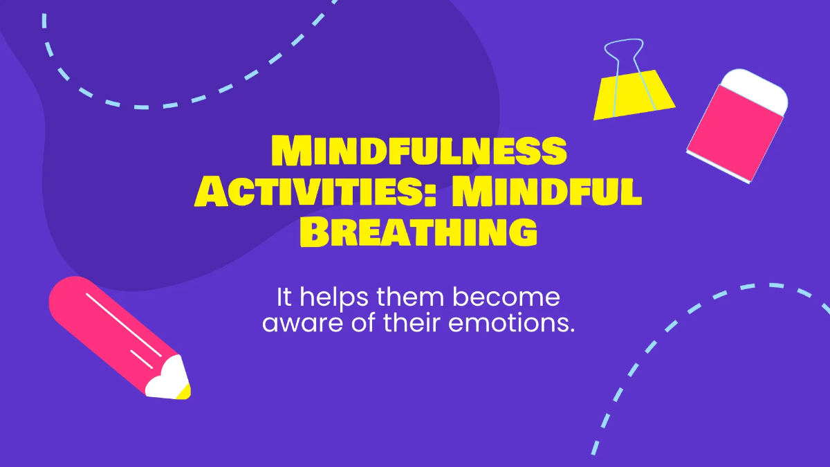 Free Mindfulness For Children Presentation Template to Edit Online