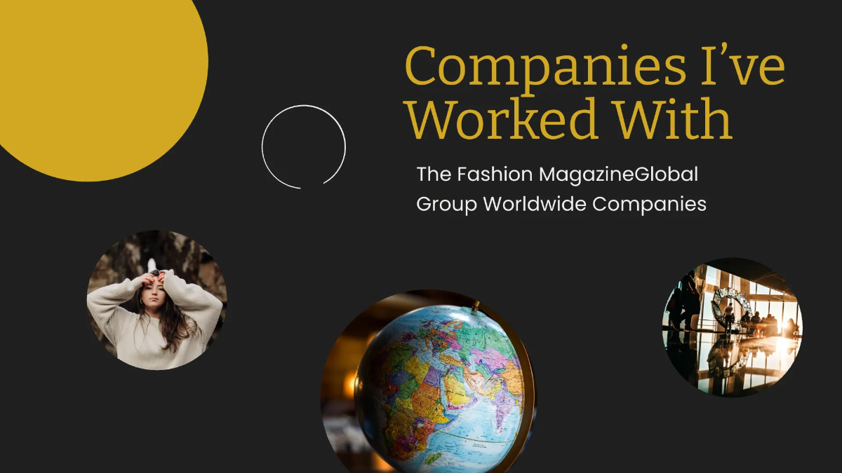 Free Photo Retoucher Portfolio Presentation Template to Edit Online