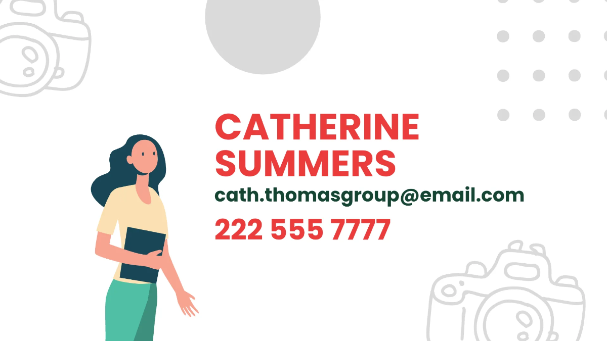 Free Photography Project Proposal Presentation Template to Edit Online