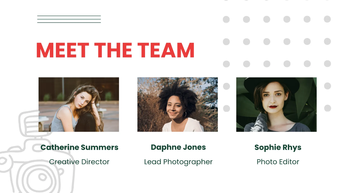 Free Photography Project Proposal Presentation Template to Edit Online