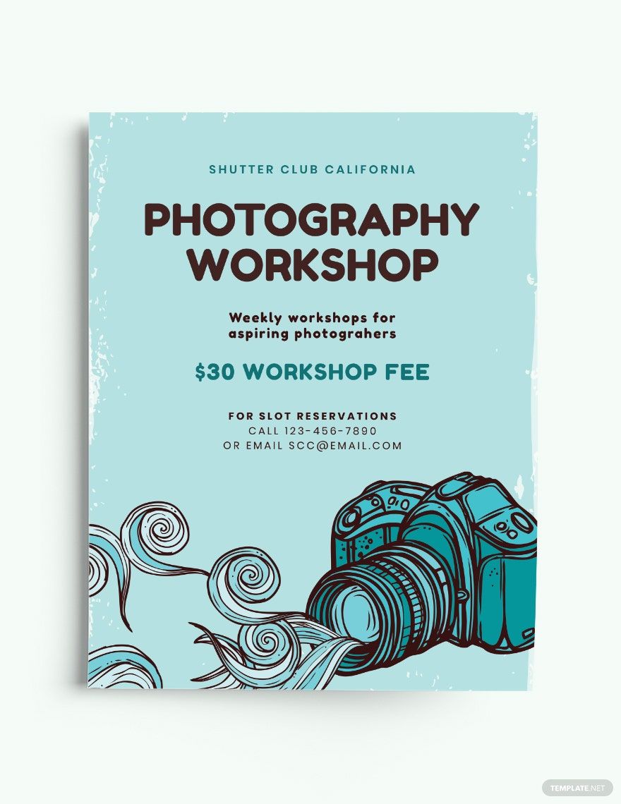Simple Photography Flyer Template