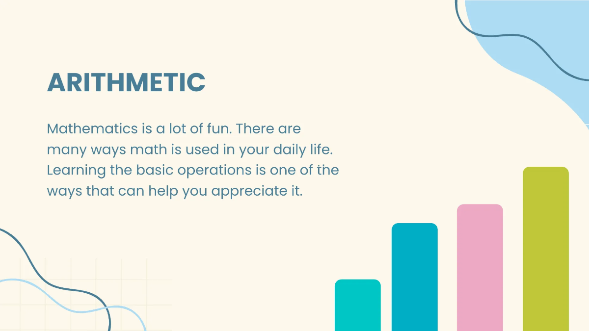 Free Modern Math Presentation Template to Edit Online