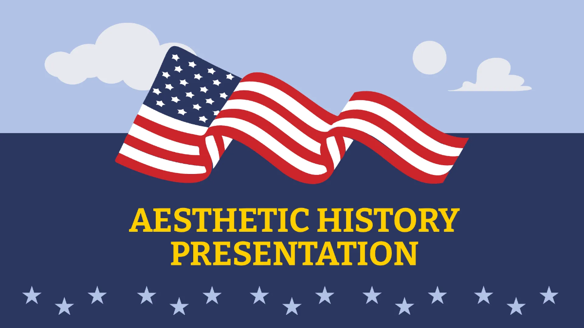 Free Aesthetic History Presentation Template to Edit Online