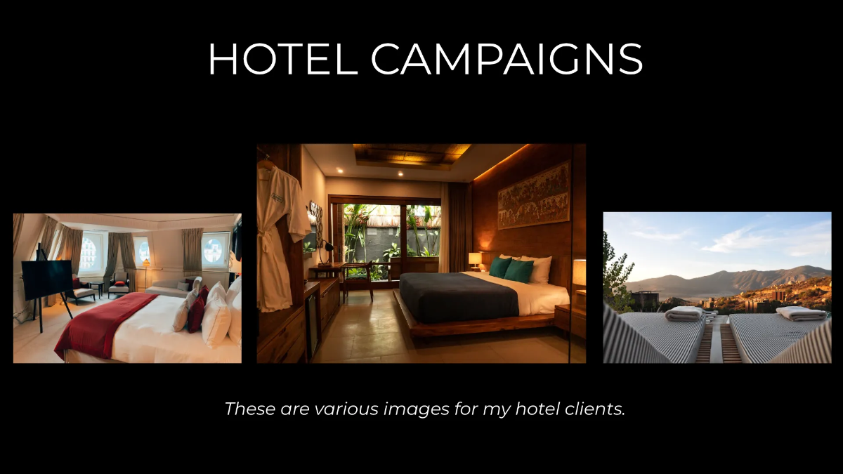 Free Instagram Photographer Portfolio Presentation Template to Edit Online