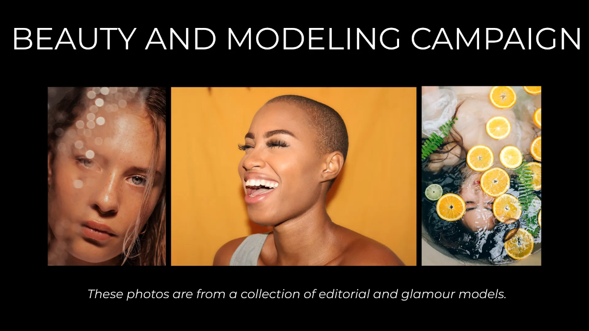 Free Instagram Photographer Portfolio Presentation Template to Edit Online
