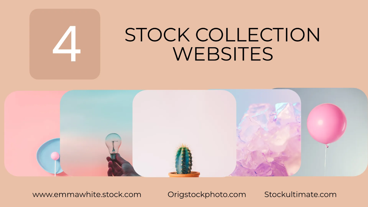 Free Stock Photographer Portfolio Presentation Template to Edit Online