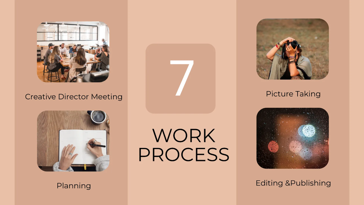 Free Stock Photographer Portfolio Presentation Template to Edit Online