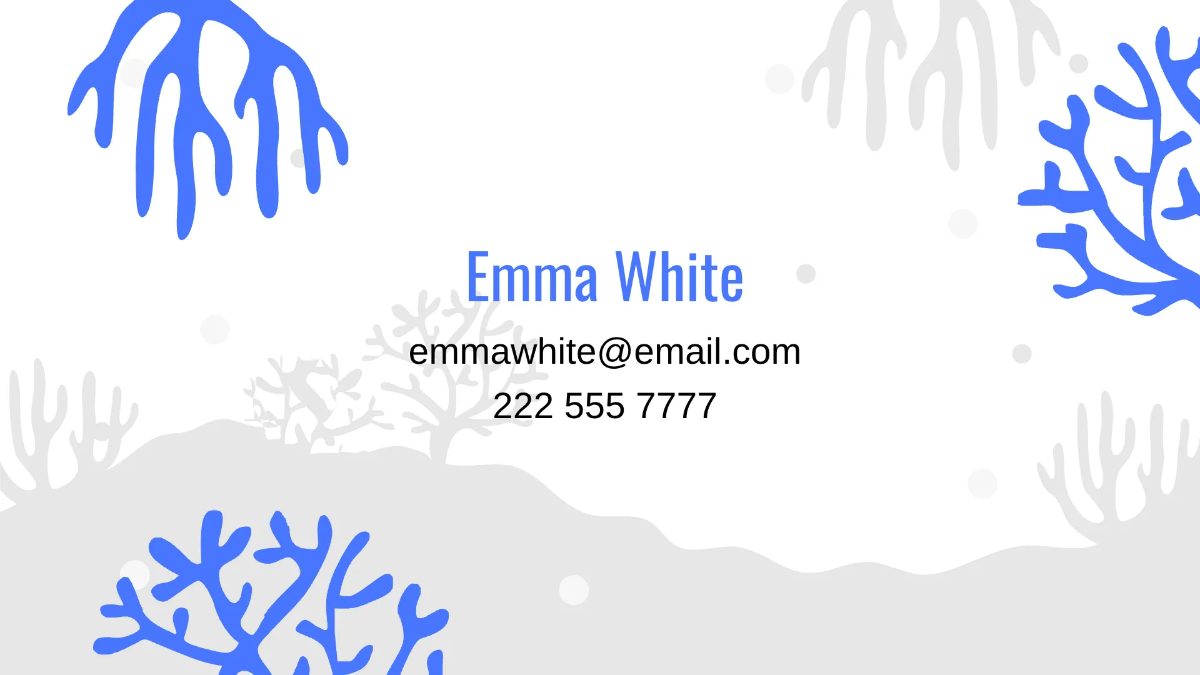 Free Diving Photographer Portfolio Presentation Template to Edit Online