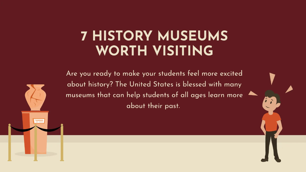 Free Pretty History Presentation Template to Edit Online