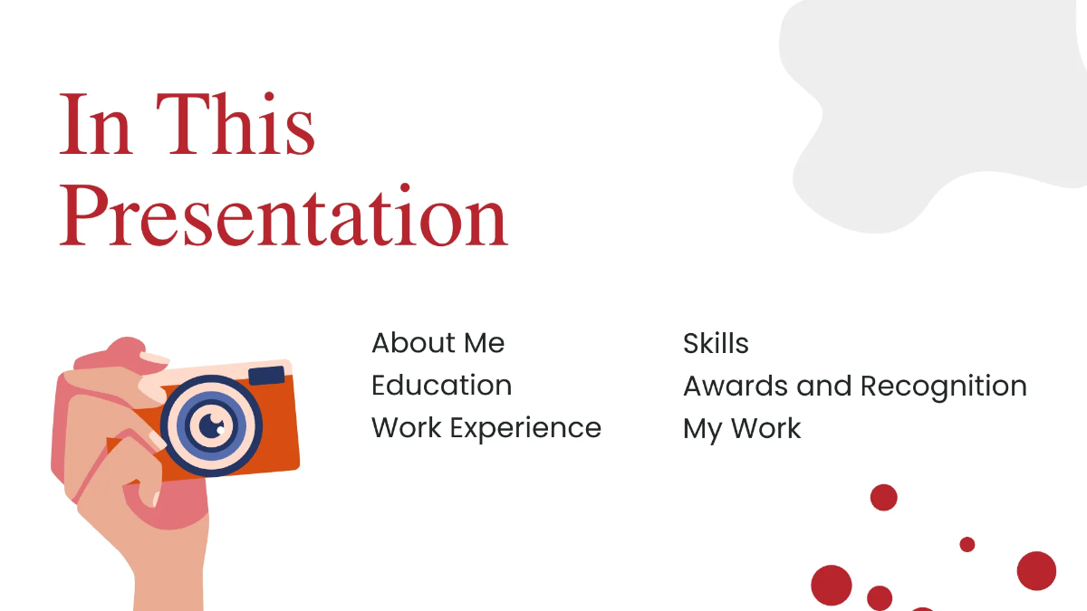 Free Farm Photographer Portfolio Presentation Template to Edit Online