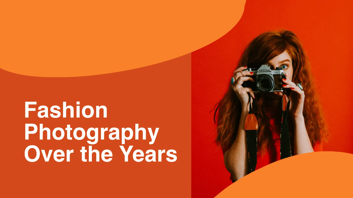 Free Fashion Photography Presentation Template to Edit Online