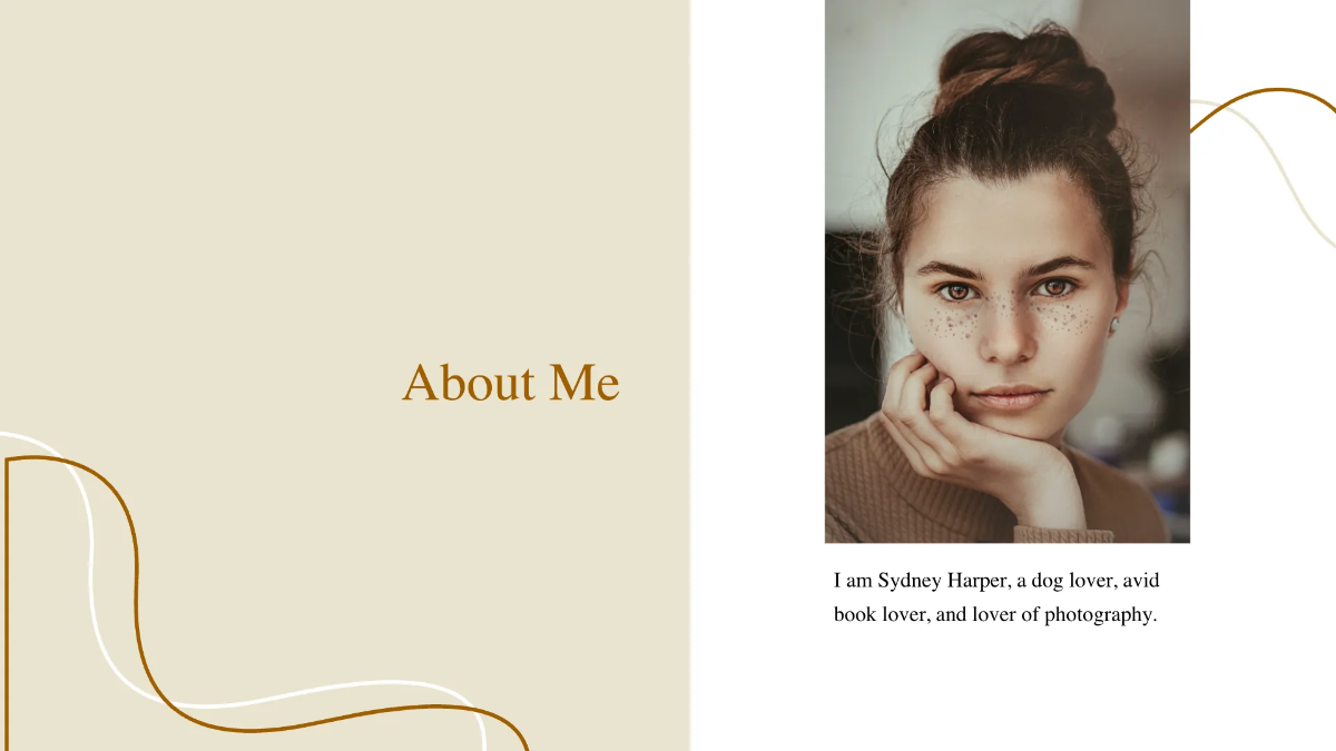 Free Photography Portfolio Presentation Template to Edit Online