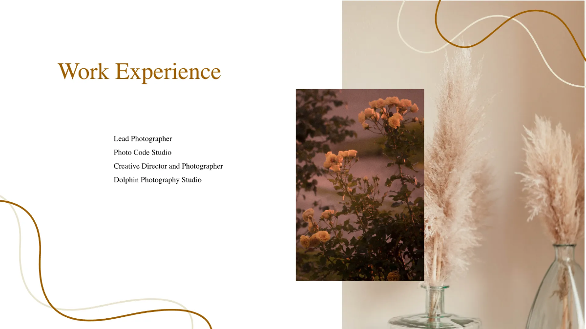 Free Photography Portfolio Presentation Template to Edit Online