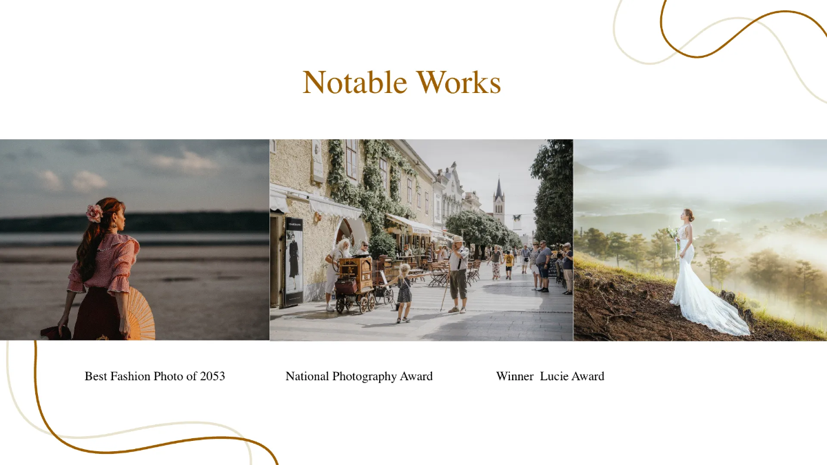 Free Photography Portfolio Presentation Template to Edit Online