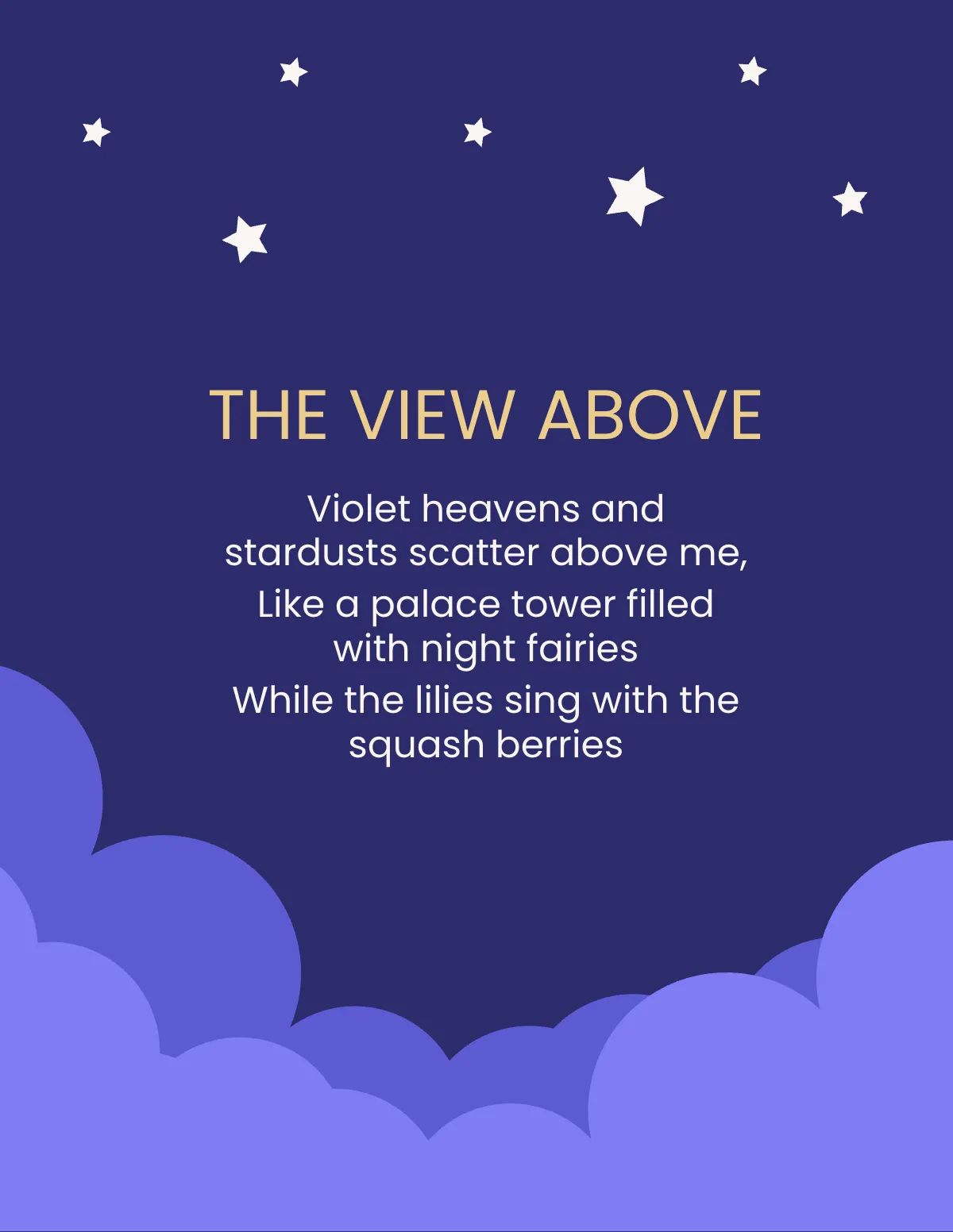 Free Poetry Booklet Template to Edit Online