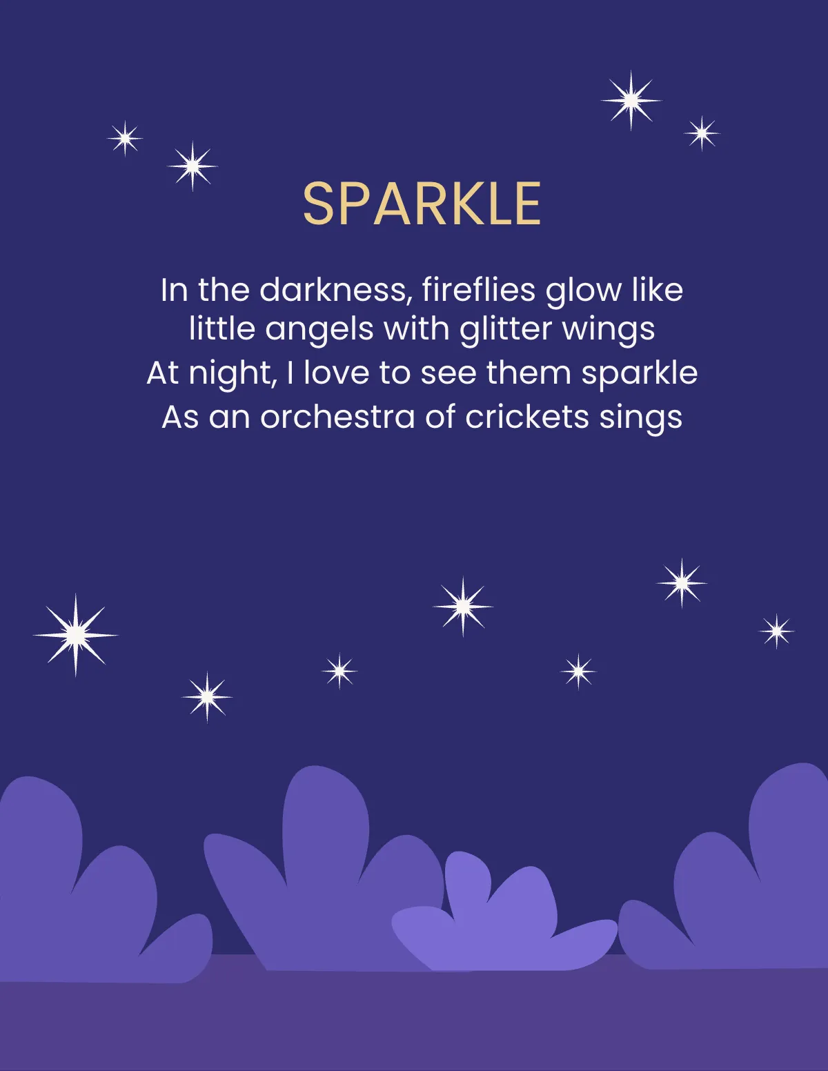 Free Poetry Booklet Template to Edit Online