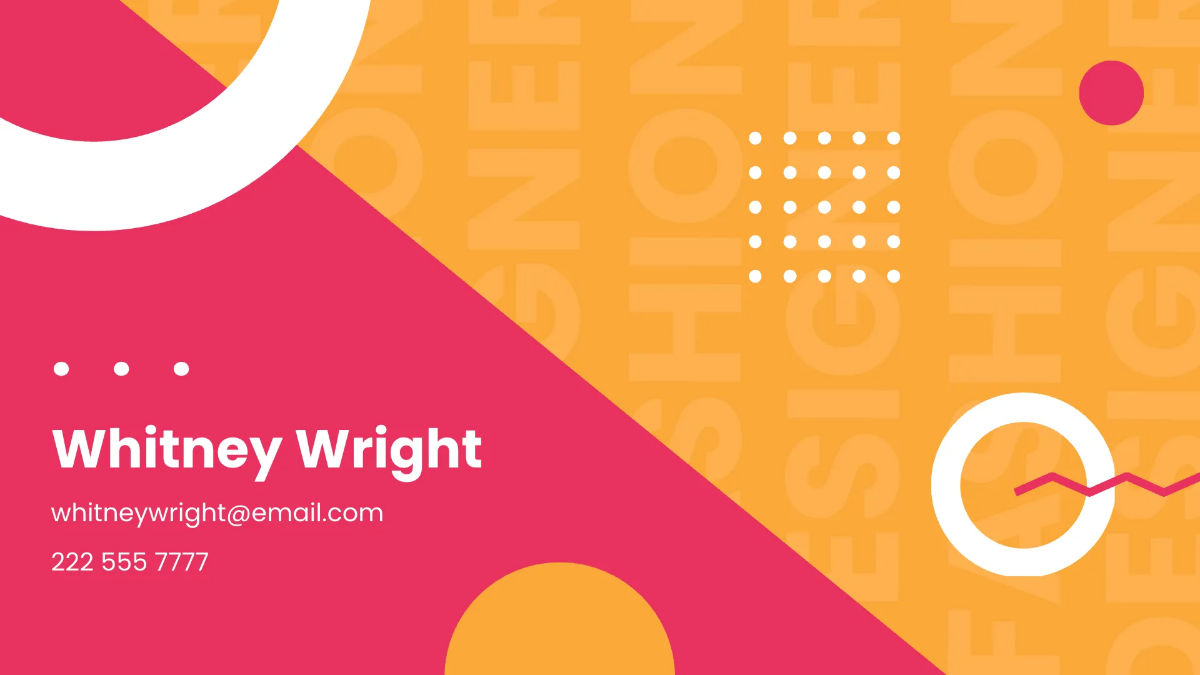 Free Fashion Designer Portfolio Presentation Template to Edit Online