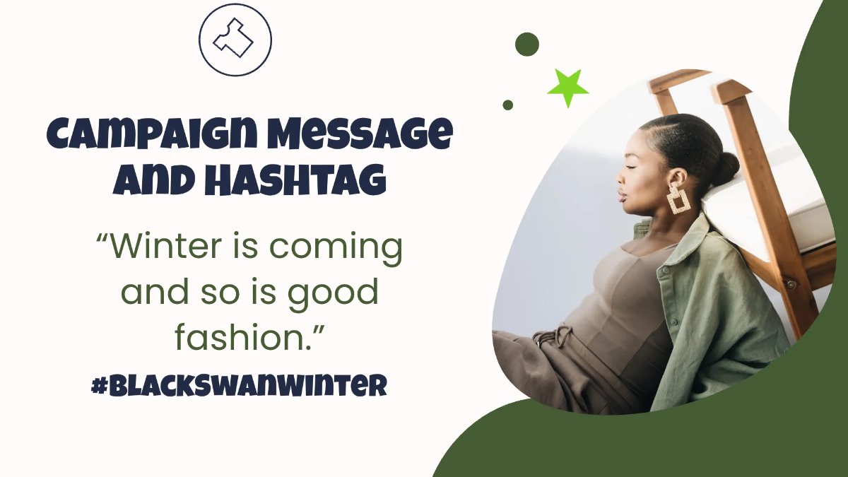 Free Winter Fashion Campaign Presentation Template to Edit Online