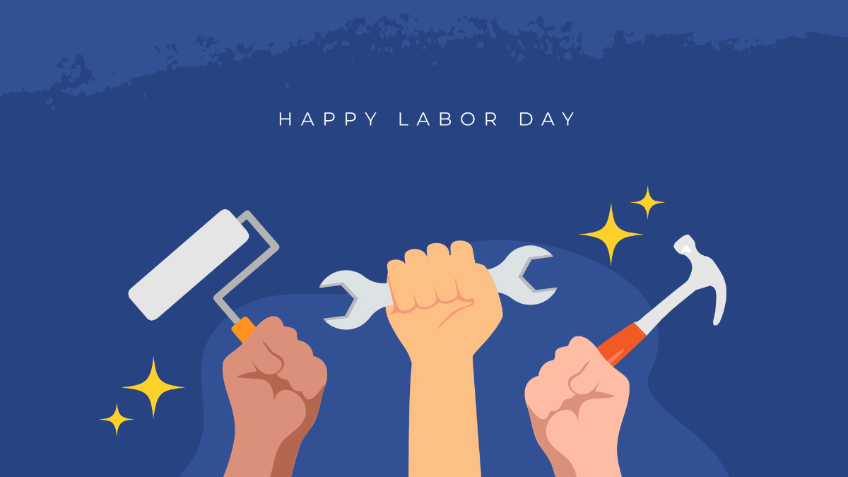 Labor Day Background Template - Edit Online & Download