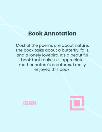 Free Modern Poetry Book Template to Edit Online
