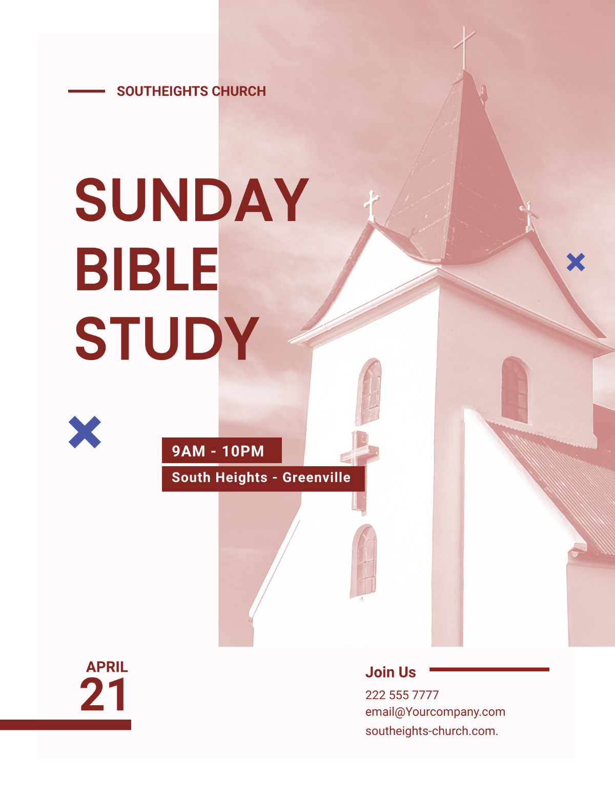 Sunday Event Flyer Template