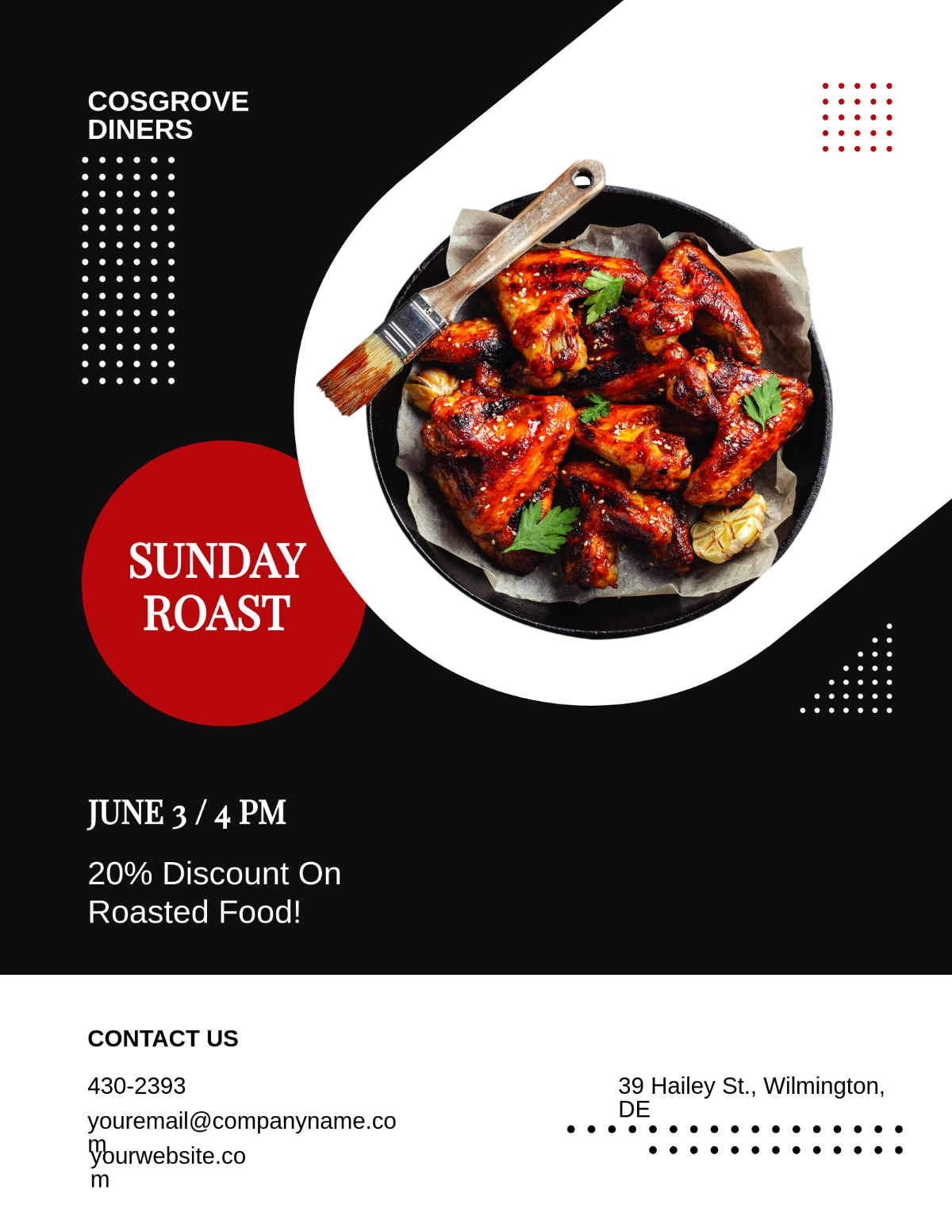 Sunday Roast Flyer