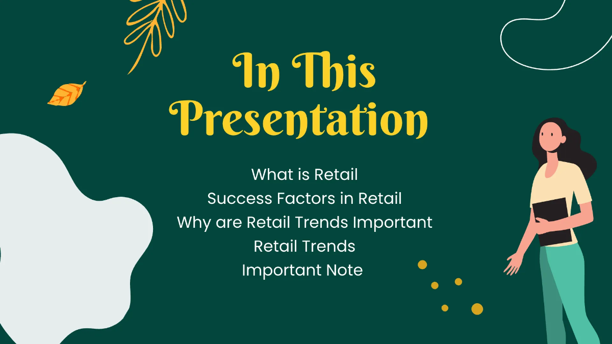 Free Retail Trends Presentation Template to Edit Online