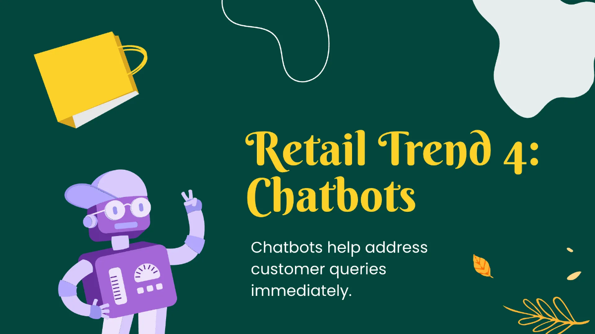 Free Retail Trends Presentation Template to Edit Online