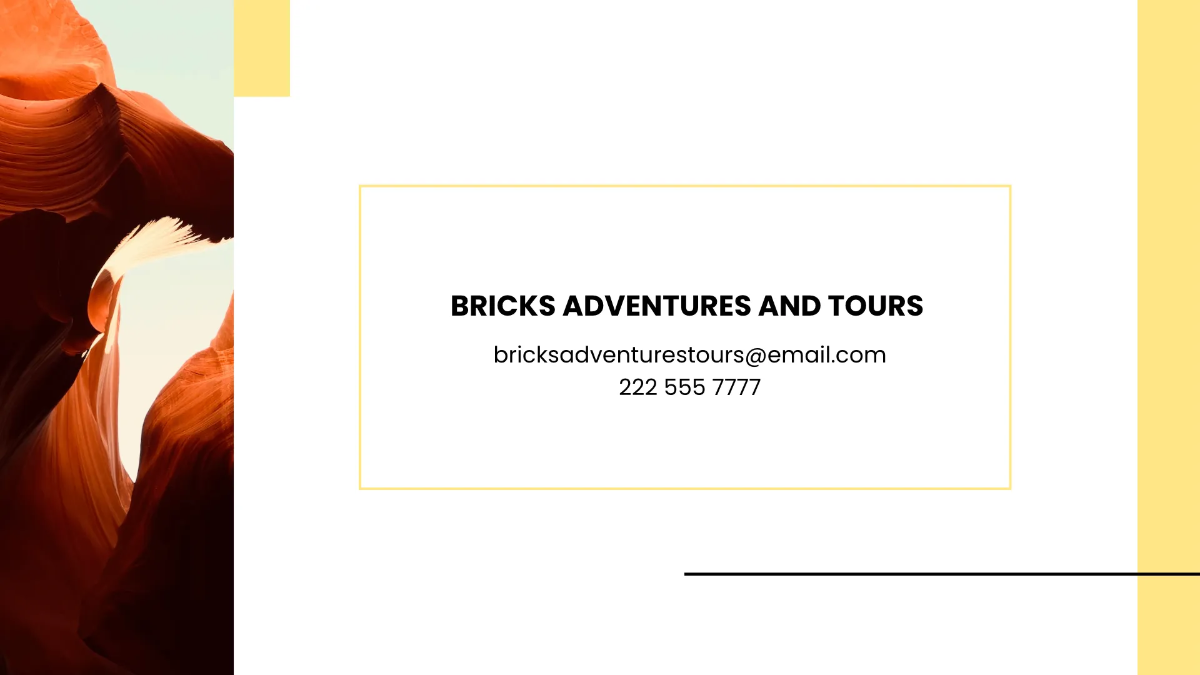 Free Travel Presentation Template to Edit Online